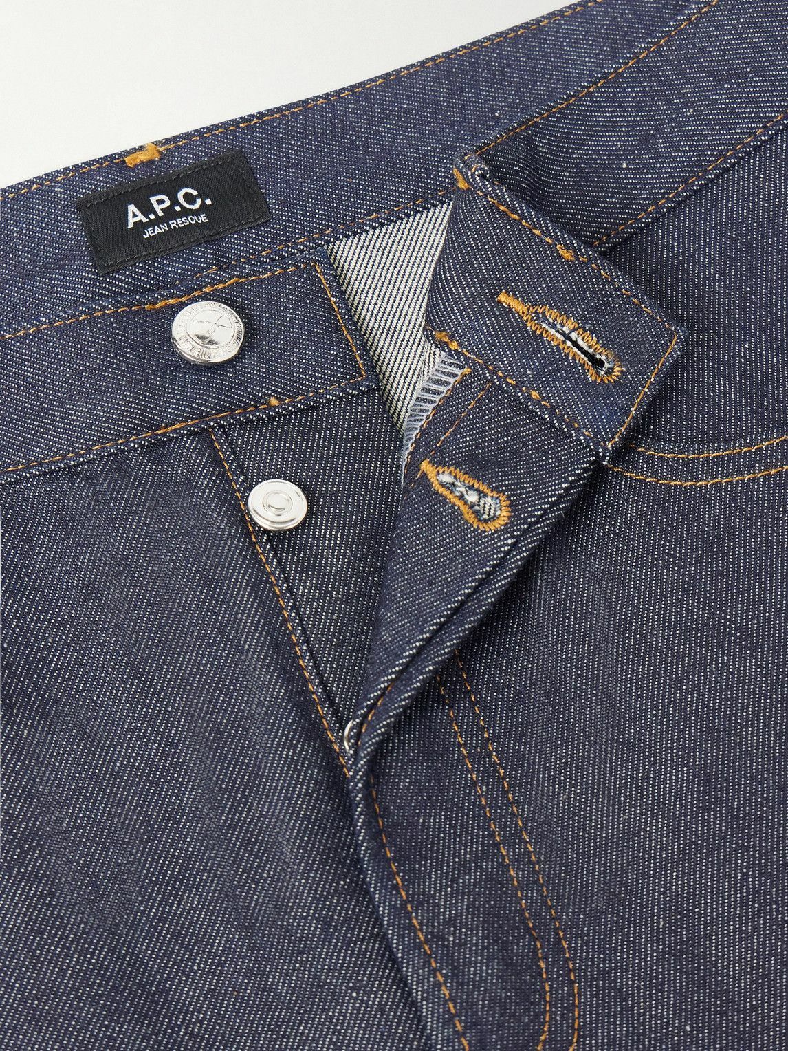 A.P.C. - Rescue Straight-Leg Selvedge Jeans - Blue A.P.C.
