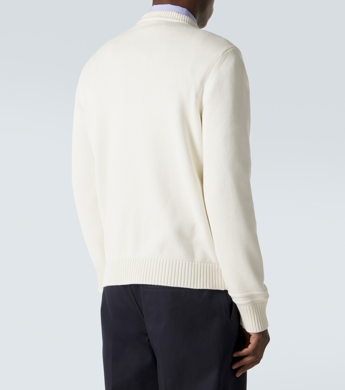 Gucci Logo cotton and wool sweater