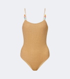 Oséree Lumière beaded swimsuit