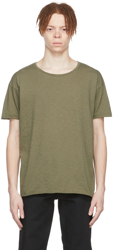 Photo: Nudie Jeans Green Roger T-Shirt