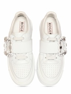 ROGER VIVIER - Very Vivier Leather Low Top Sneakers