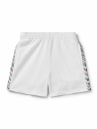 Missoni - Logo-Embroidered Cotton-Jersey Shorts - White