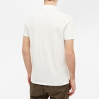 C.P. Company Men's Logo Polo Shirt in Gauze White