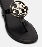 Tory Burch Metal Miller leather thong sandals