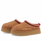 UGG Women's Tazz II Slip On Platform Shoe in Chestnut