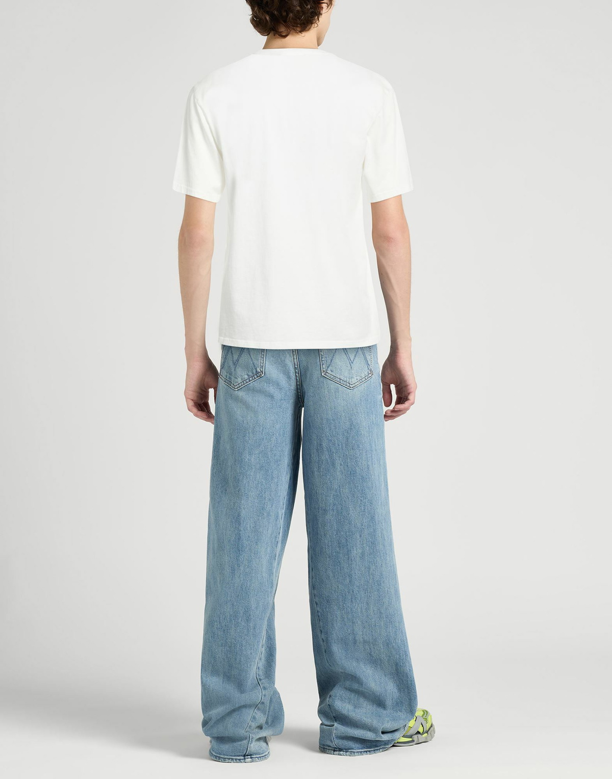 Palm Angels Mens T-shirt in White