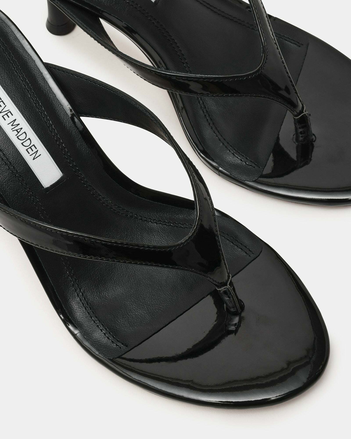 Steve Madden Faroh Heels in Black Patent