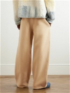Jil Sander - Shell-Trimmed Brushed-Wool Trousers - Neutrals