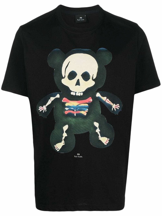 Photo: PS PAUL SMITH - Teddy Skeleton Cotton T-shirt