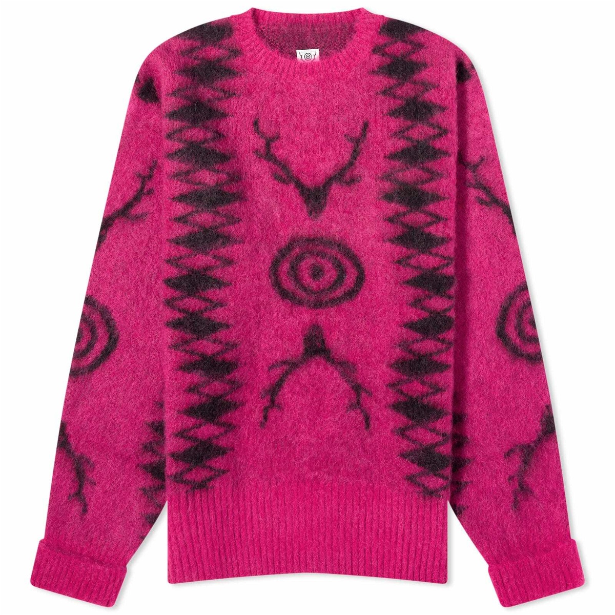 Photo: South2 West8 Men's Loose Fit S2W8 Native Jumper in Pink