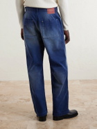 424 - Straight-Leg Double-Knee Jeans - Blue