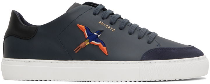 Photo: Axel Arigato Navy Clean 90 Bee Bird Sneakers