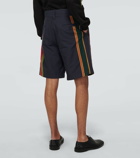 Adish - Majdalawi striped shorts