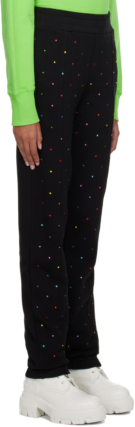 MSGM Black Pantalone Lounge Pants