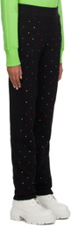 MSGM Black Pantalone Lounge Pants