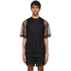 Dries Van Noten Black Mesh T-Shirt