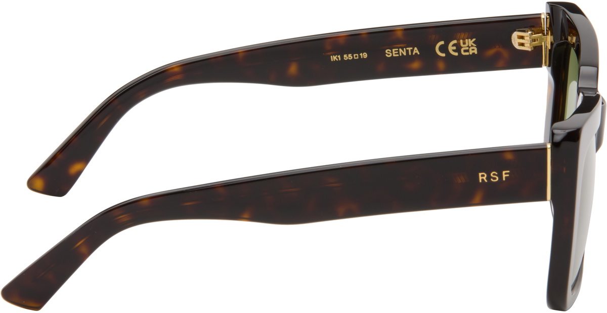 RETROSUPERFUTURE Black & Brown Senta Sunglasses