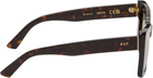 RETROSUPERFUTURE Black & Brown Senta Sunglasses