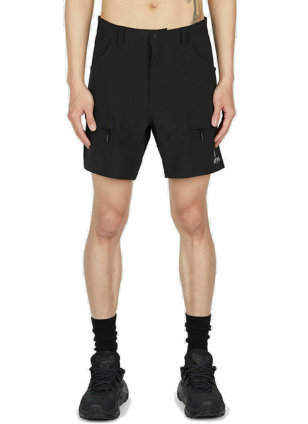 Ostrya Yarrow Hiking Shorts male Black Ostrya