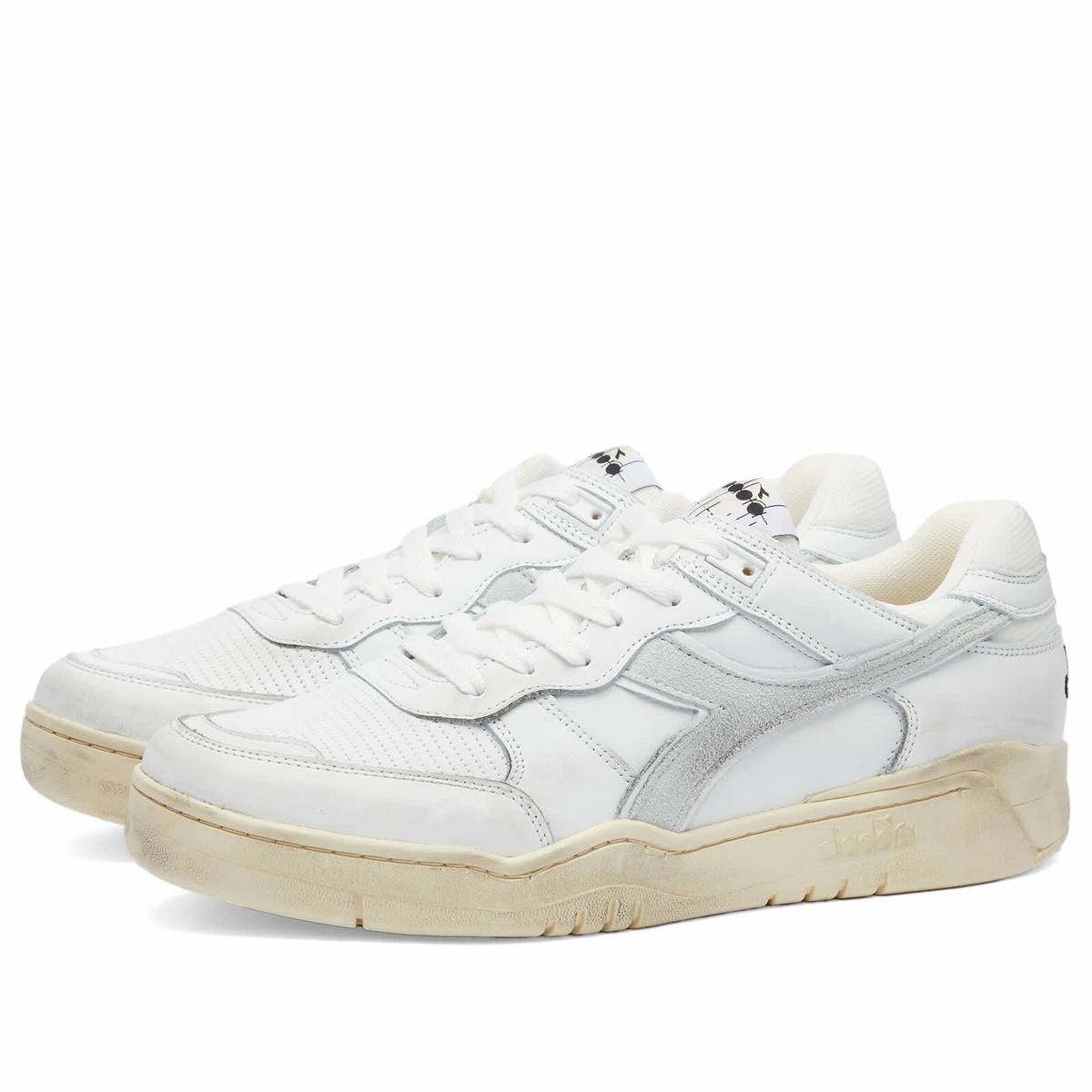 Diadora Men's B.560  Sneakers in White