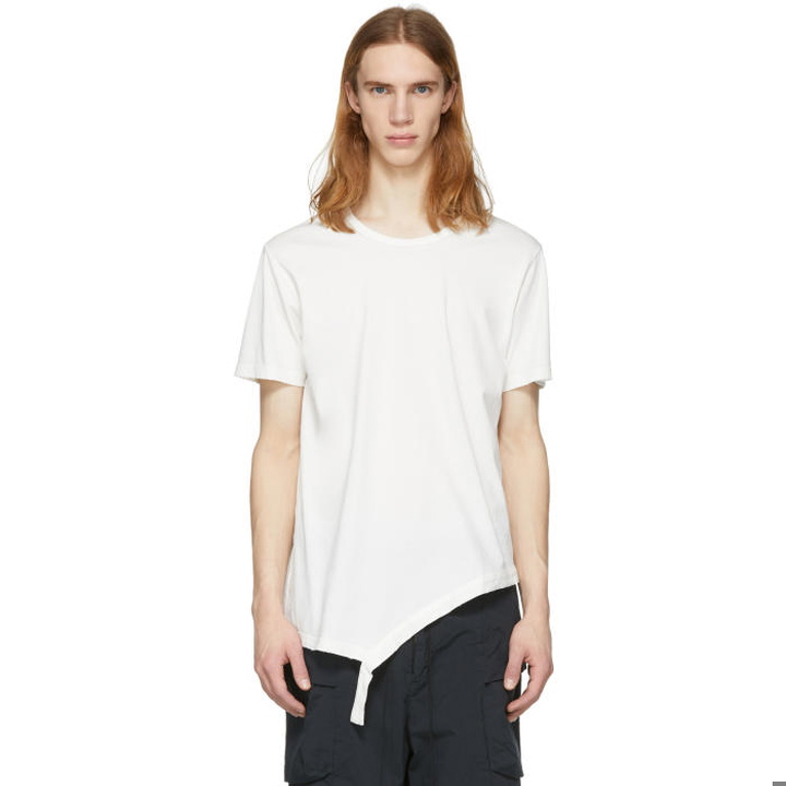 Photo: The Viridi-anne White Asymmetric T-Shirt 
