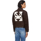 Off-White Brown Agreement Jacket