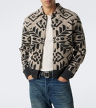 RRL Wool jacquard blouson jacket