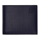 Loewe Navy 6 Card Bifold Wallet