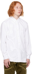 Comme des Garçons Shirt White Patch Shirt