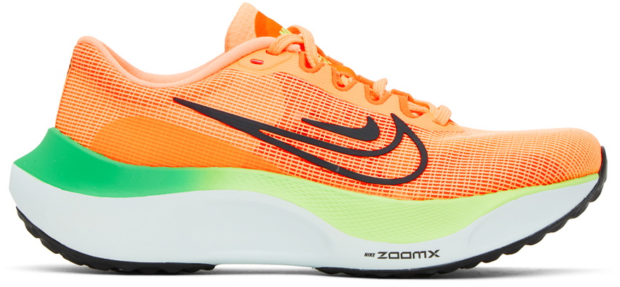 Nike Orange Zoom Fly 5 Sneakers Nike