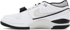 Nike White & Gray Air Alpha Force 88 Sneakers