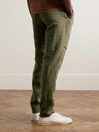 Boglioli - Straight-Leg Linen Trousers - Green