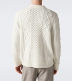 Arch4 Mr Columbia cable-knit cashmere cardigan