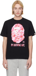 BAPE Black ABC Camo 'By Bathing Ape' T-shirt