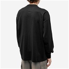 F/CE. Men's Long Sleeve PLA Pocket T-Shirt in Black