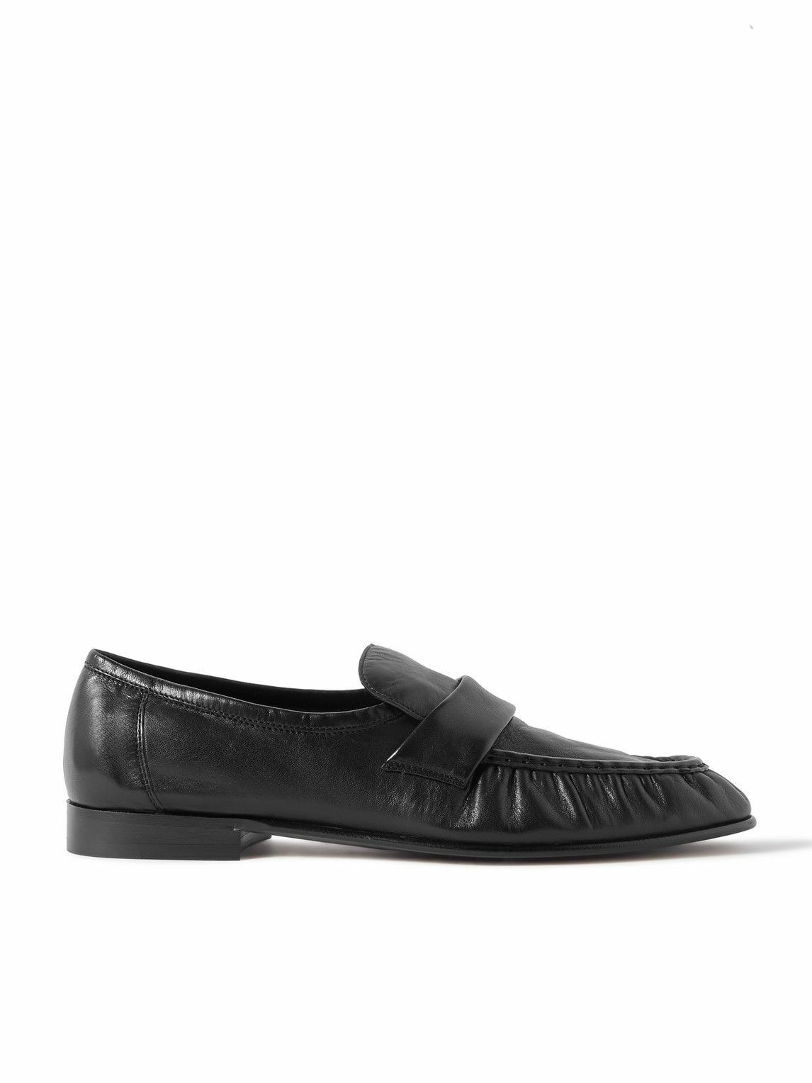 The Row - Leather Loafers - Black The Row