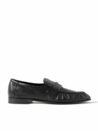 The Row - Leather Loafers - Black