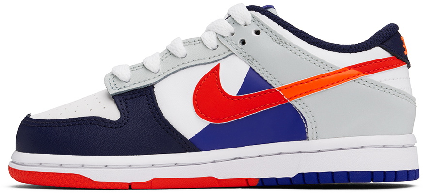 Nike Big Kids Multicolor Dunk Low Sneakers Nike