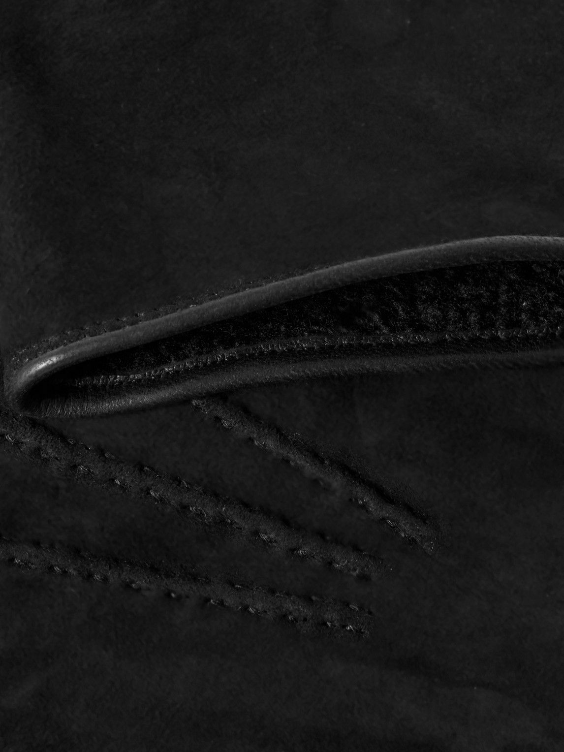 Mr P. - Shearling Gloves - Black