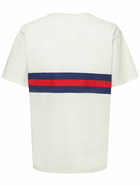 GUCCI - Interlocking G Web Print Cotton T-shirt