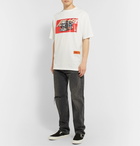 Heron Preston - Printed Cotton-Jersey T-Shirt - White