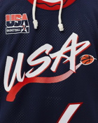Mitchell & Ness Team Usa   Hardaway   Authentic Shooting Shirt Blue - Mens - Jerseys
