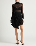 Jijil Womens T-shirt in Black