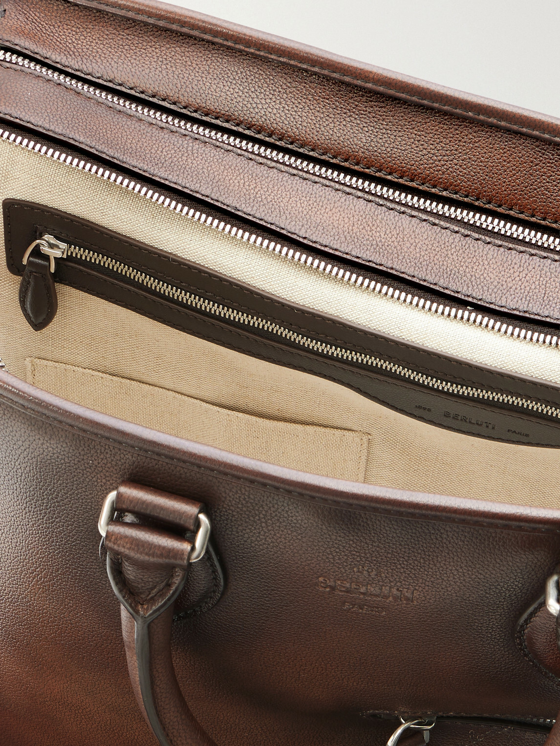 Berluti - 2 Jours Neo Venezia Leather Briefcase