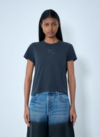 Alexander Wang Logo Motif Crewneck T-Shirt