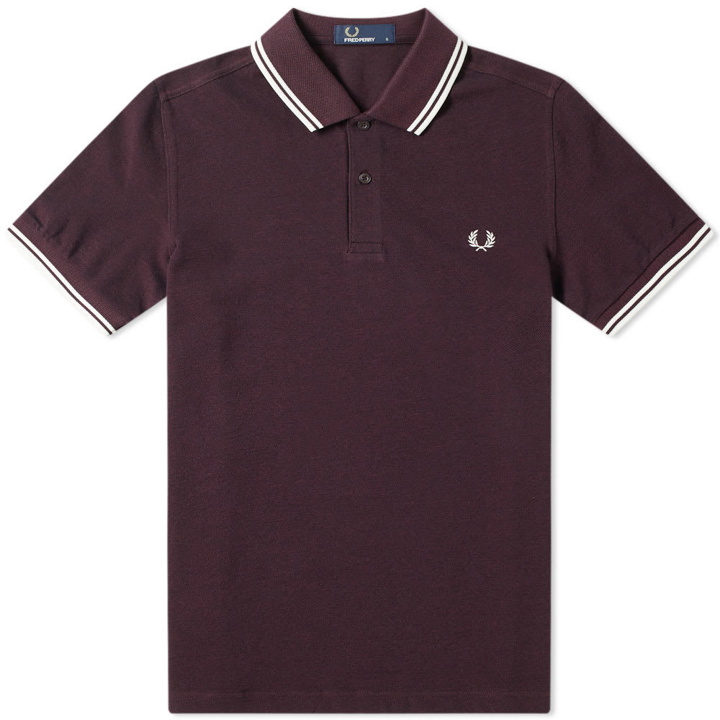 Photo: Fred Perry Slim Fit Twin Tipped Polo