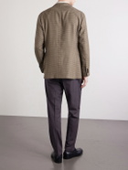 Boglioli - Straight-Leg Pleated Virgin Wool Trousers - Brown