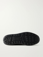 Tod's - Suede-Trimmed Wool-Knit Sneakers - Gray