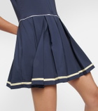 Varley Dalton pleated minidress