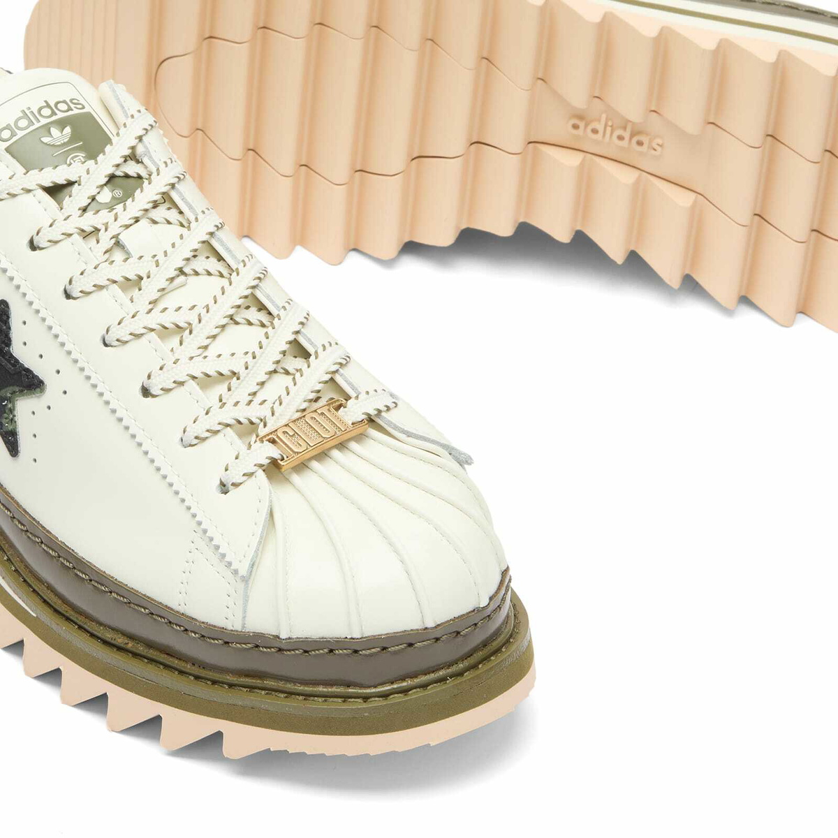 adidas gazelle silver green womens adidas Originals x BAPE x CLOT by Edison Chen Superstar Off White / Br –  1290SQM